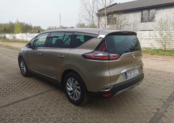 Renault Espace cena 59900 przebieg: 140000, rok produkcji 2016 z Złocieniec małe 67